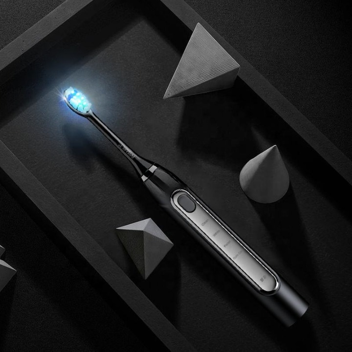 Spazzolino elettrico con tecnologia Sonica con Luce UV Sbiancante-smillex